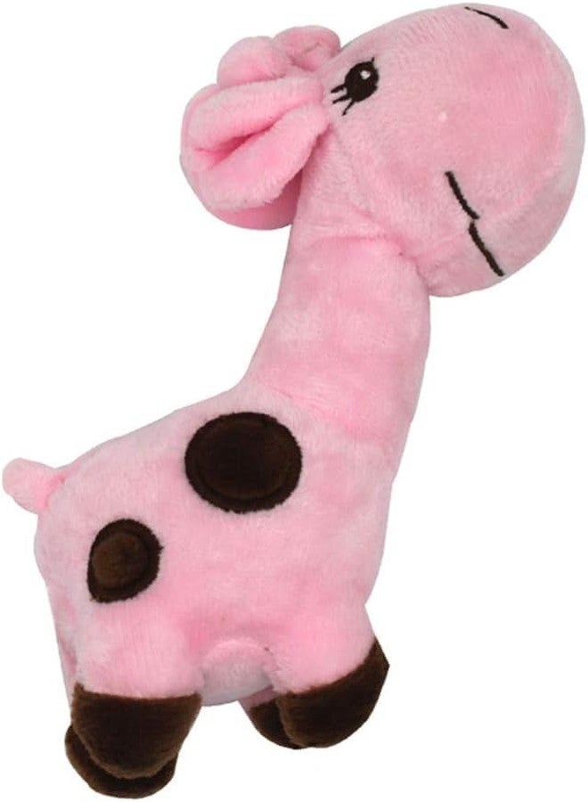 WLngtv Pink Pet Dog Cats Puppy Cute Deer Shape Doll Interactive Squeaky Chew Bite - Image 1
